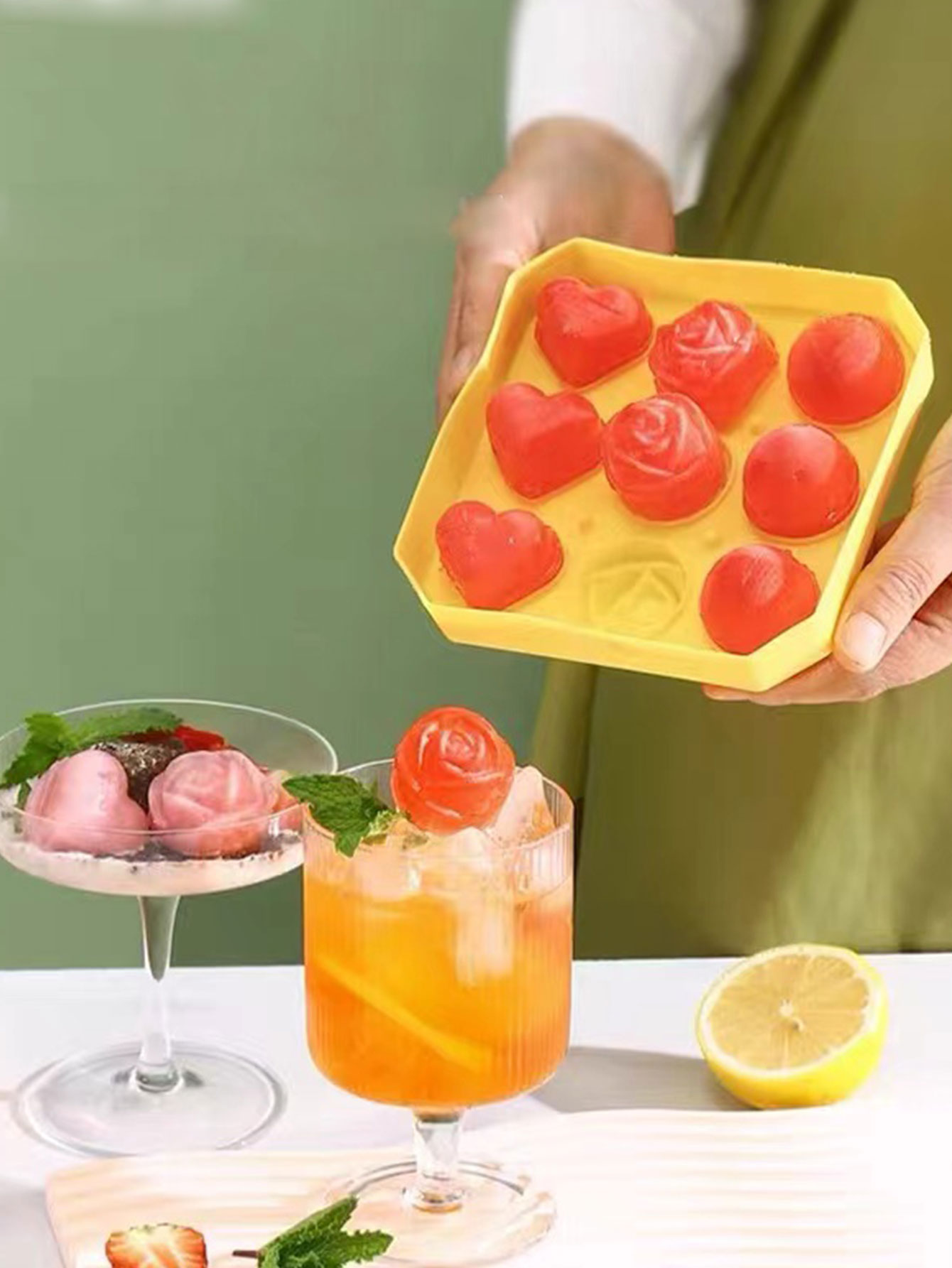 Ice Mold Sphere - ارتفع آيس كيوب قالب علبة ثلج
