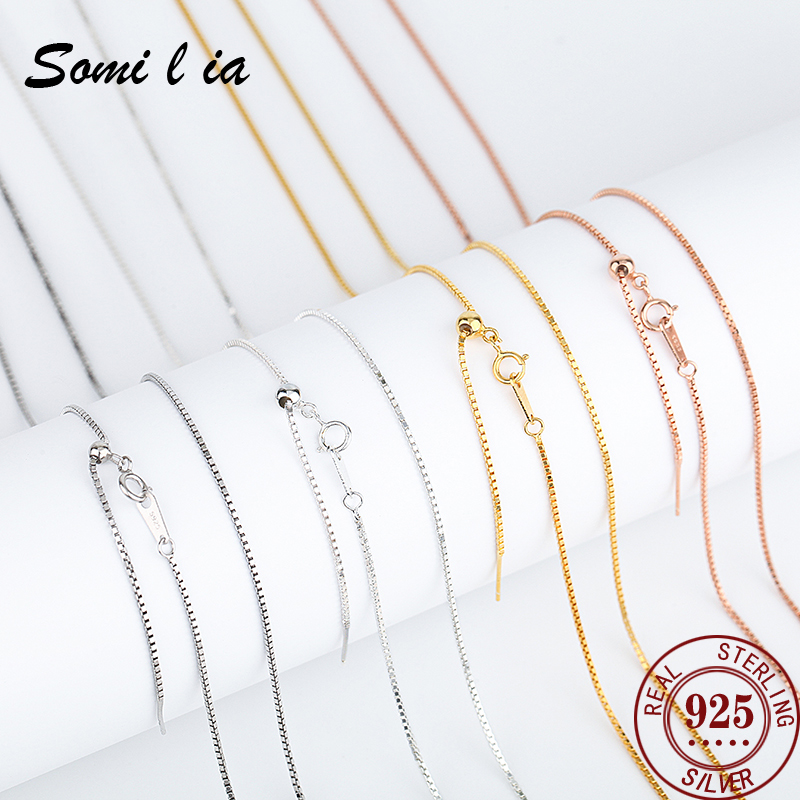 Bar Cart Gold - سوميليا قلادة فضة عيار 925، سلسلة