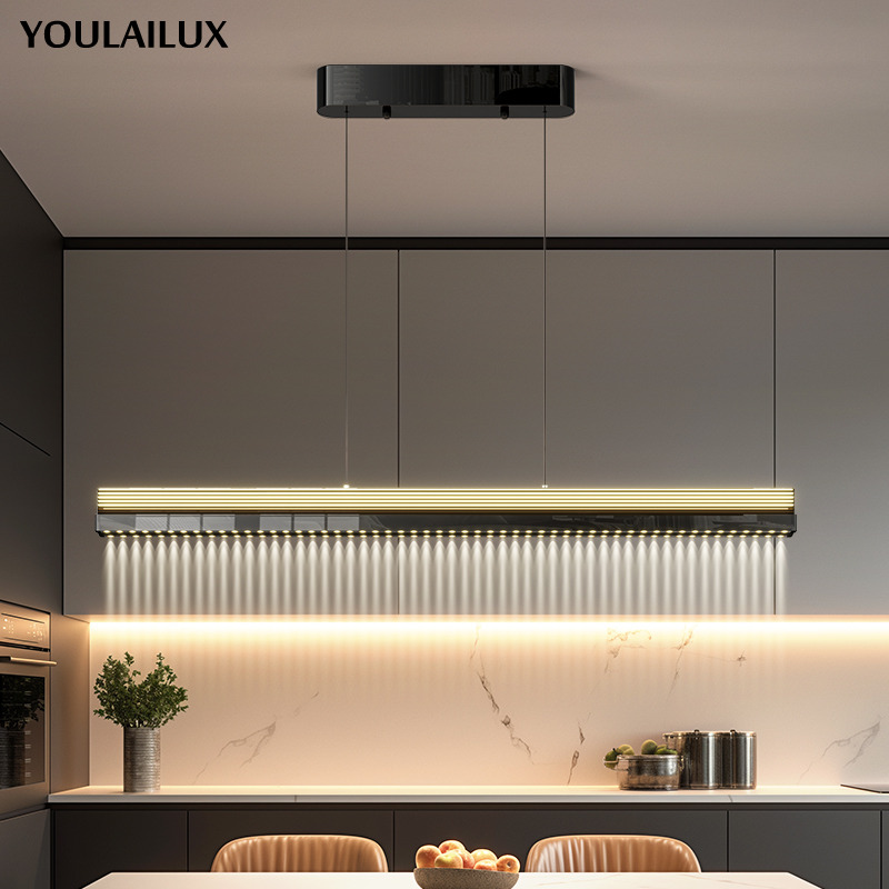 Home Bar Word - مصباح معلق LED فاخر للمطاعم، إضاءة