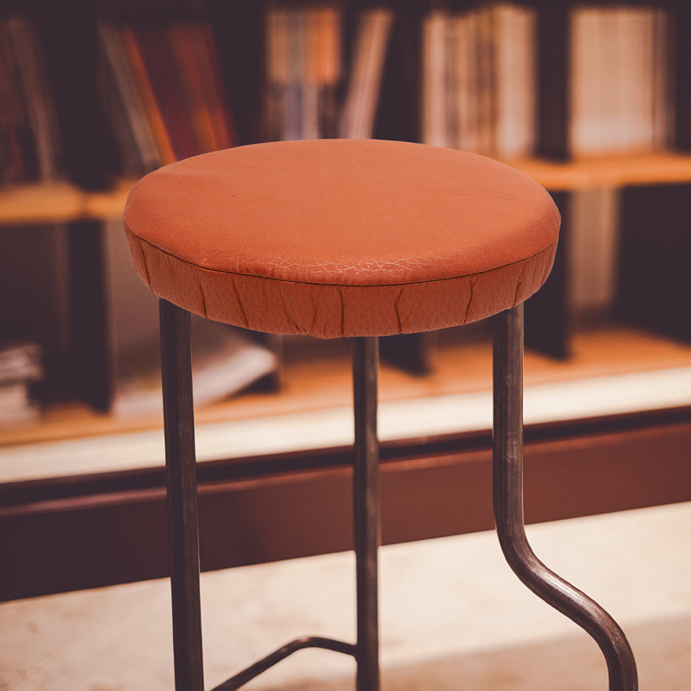 Home Bar Stools - غطاء مقعد كرسي مستدير مرن من