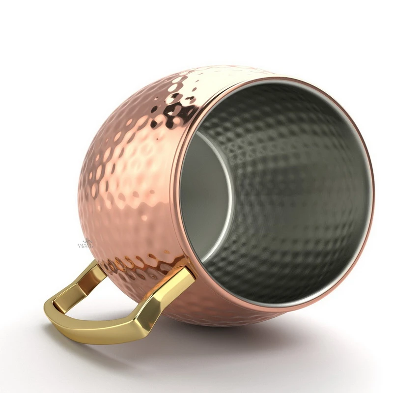 4 قطع أكواب موسكو ميول بسعة 55 - مراجعة Mule Copper Mug وسعره