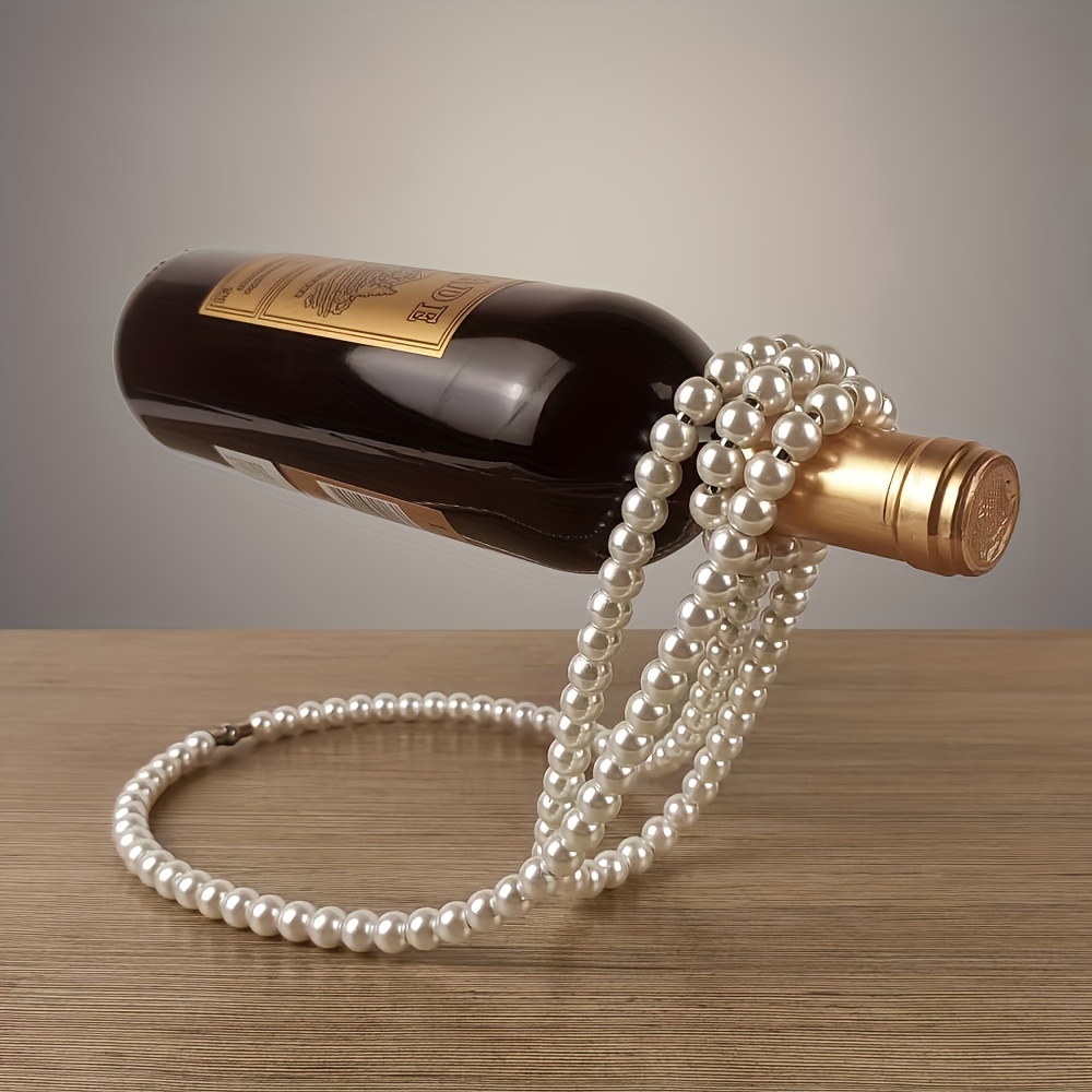حامل زجاجات نبيذ عائم بتصميم ق - مراجعة Home Bar Stand وسعره