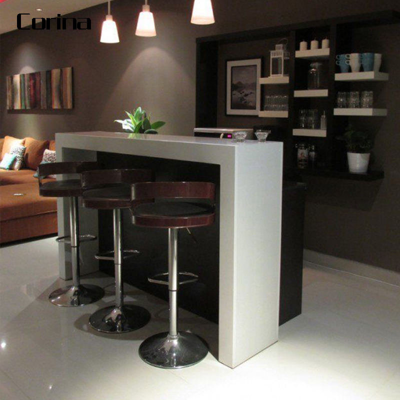 تصميمات طاولات بار منزلية حديث - مراجعة Home Bar And Counter وسعره