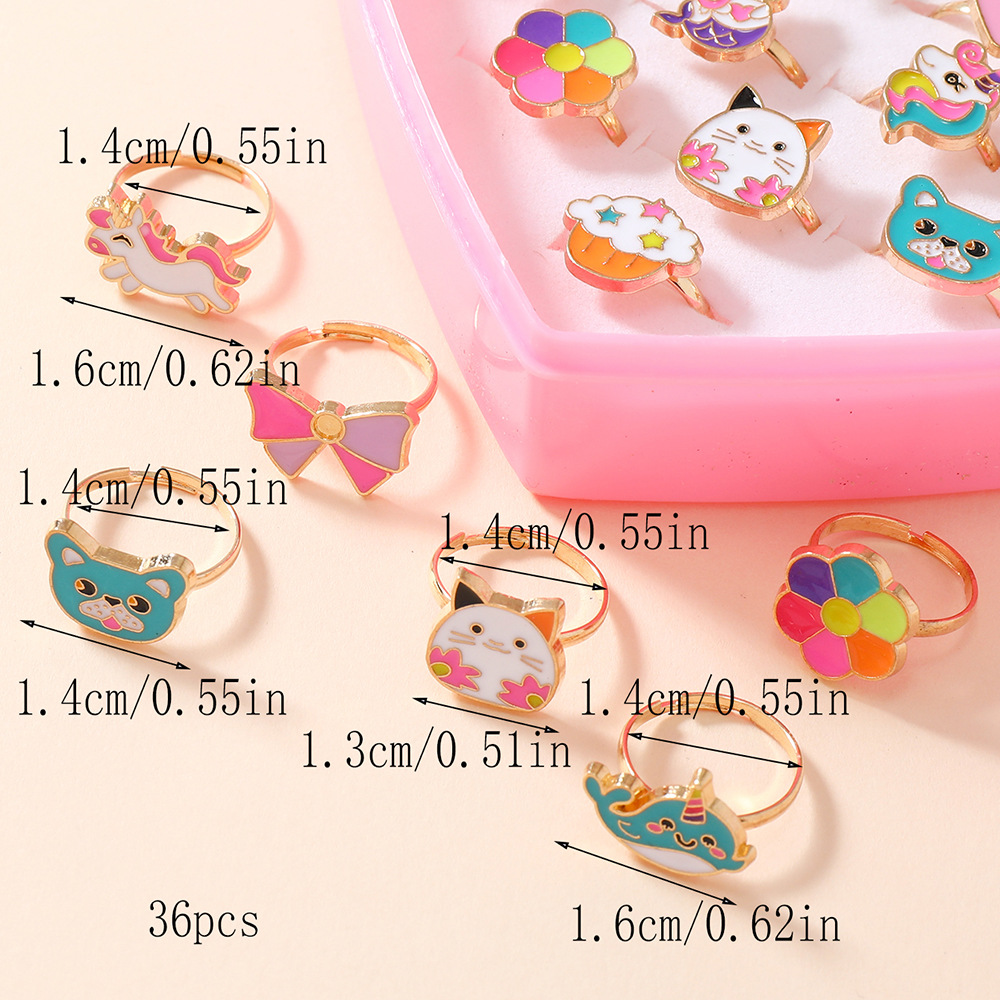 مجموعة من 36 خاتم قابل للتعديل - مراجعة Bar Cart Gold وسعره
