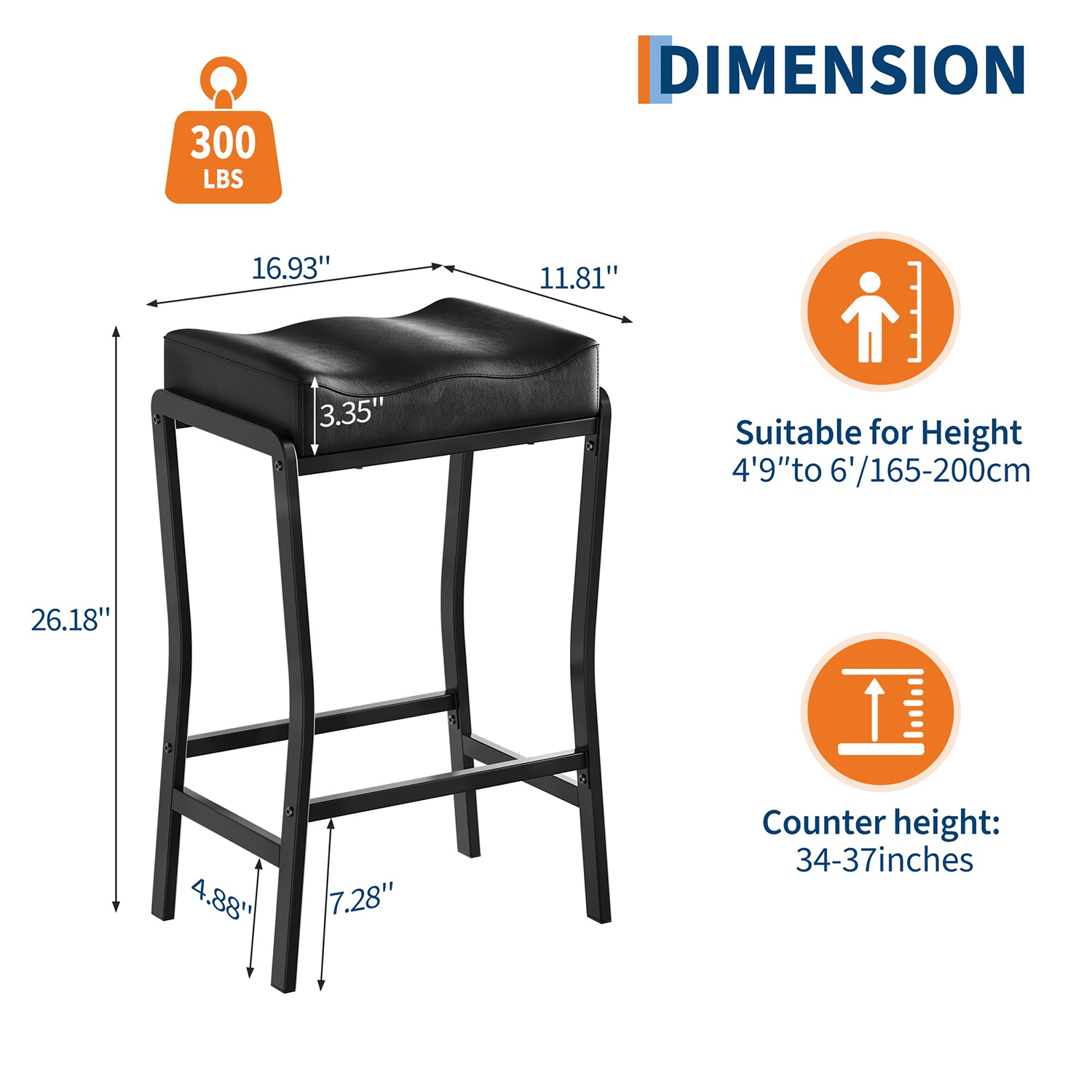 مجموعة كراسي بار بارتفاع مناسب - مراجعة Home Bar Stools وسعره