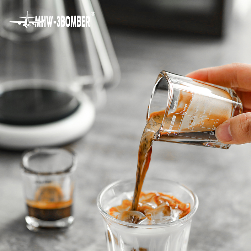 كوب قياس إسبريسو بسعة أونصة وا - مراجعة Home Barista وسعره