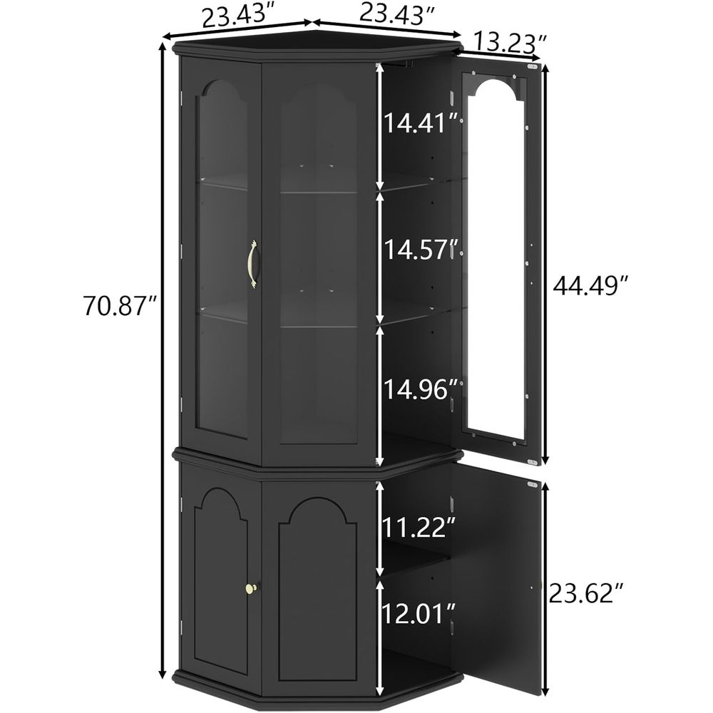 خزانة بار مضاءة مع باب زجاجي م - مراجعة Home Bar And Cabinet وسعره